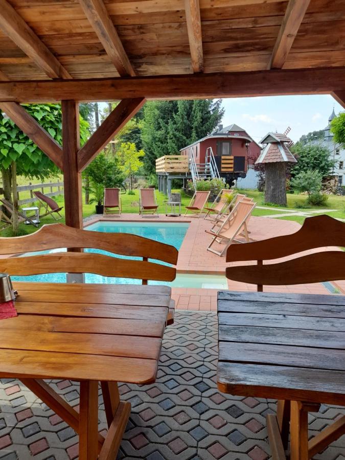 Ferienwohnungen Im Vogtland Heinsdorfergrund Eksteriør bilde